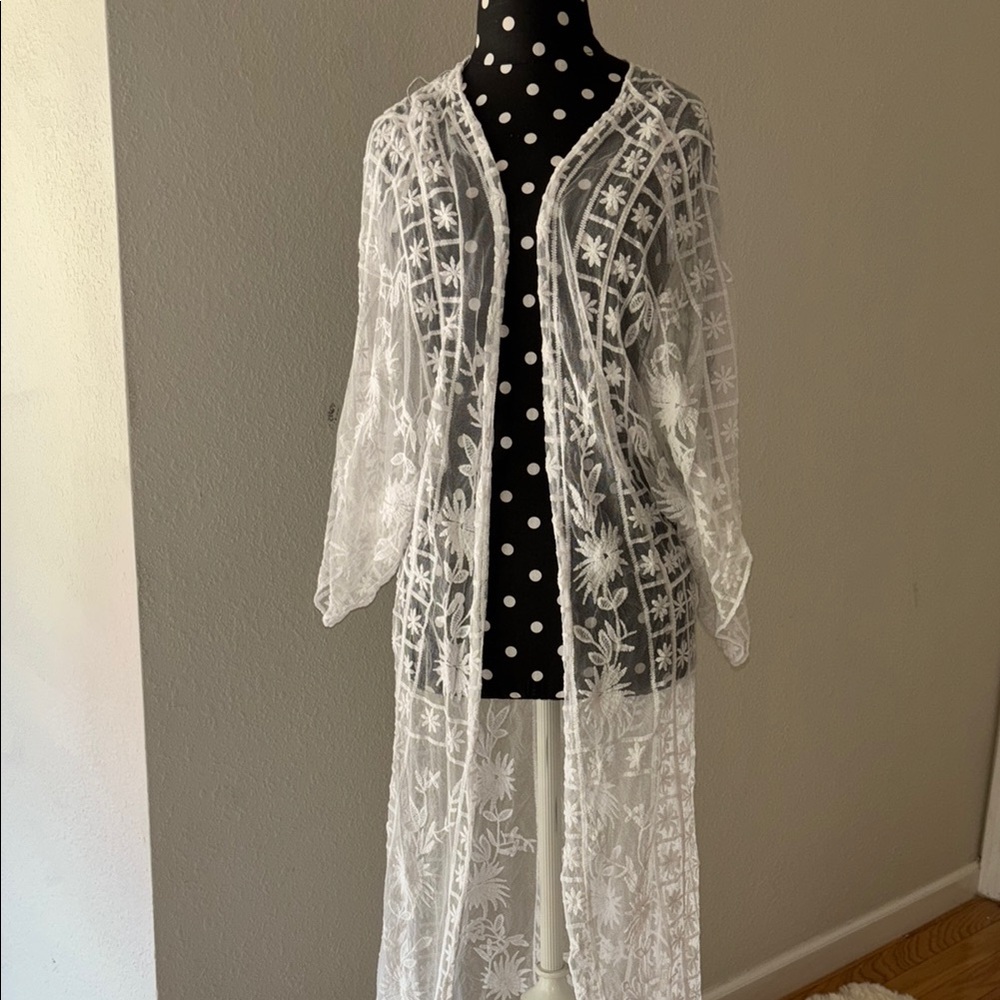 Lace Swim Coverup